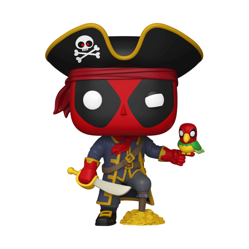 Pop! Plus Deadpool as Long John Silver