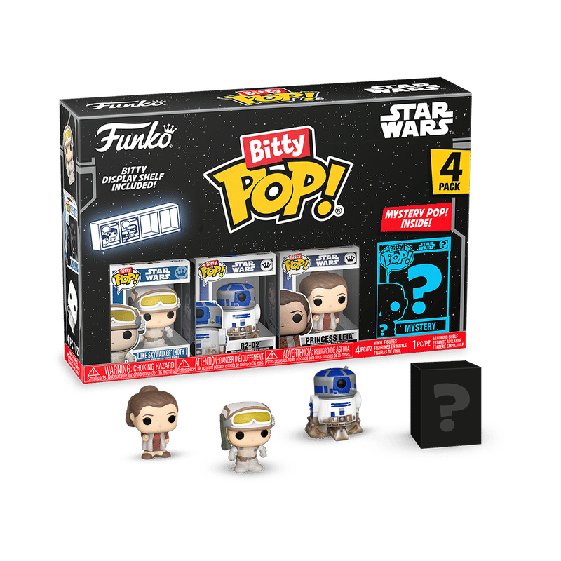 Bitty Pop! Star Wars The Empire Strikes Back 4-Pack Series 1