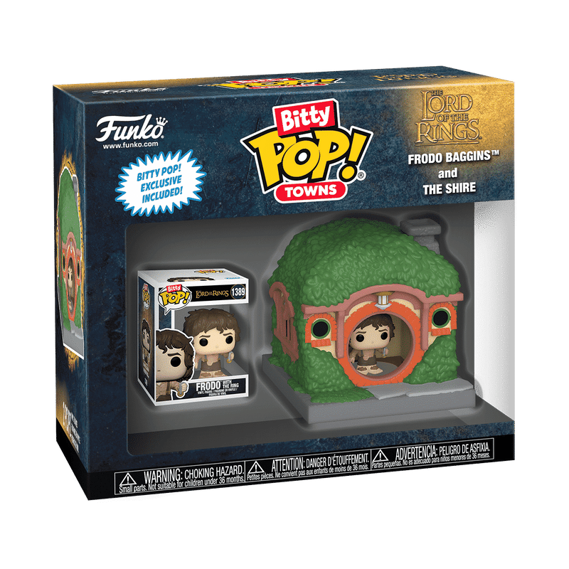 Bitty Pop! Towns Frodo Baggins and The Shire