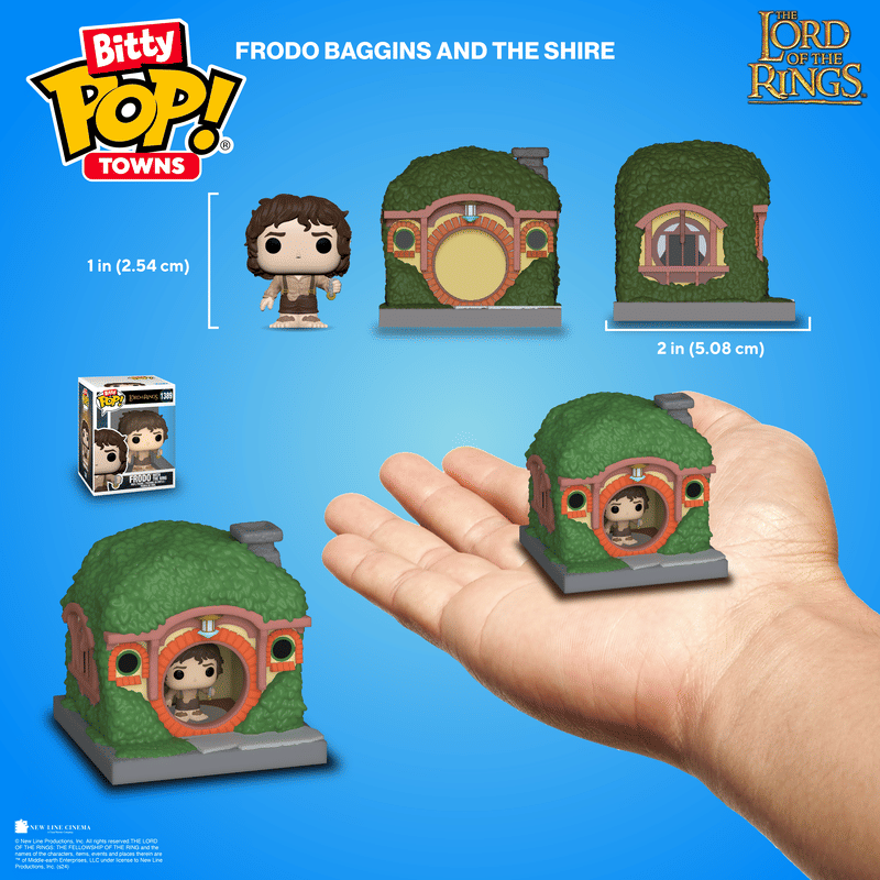 Bitty Pop! Towns Frodo Baggins and The Shire