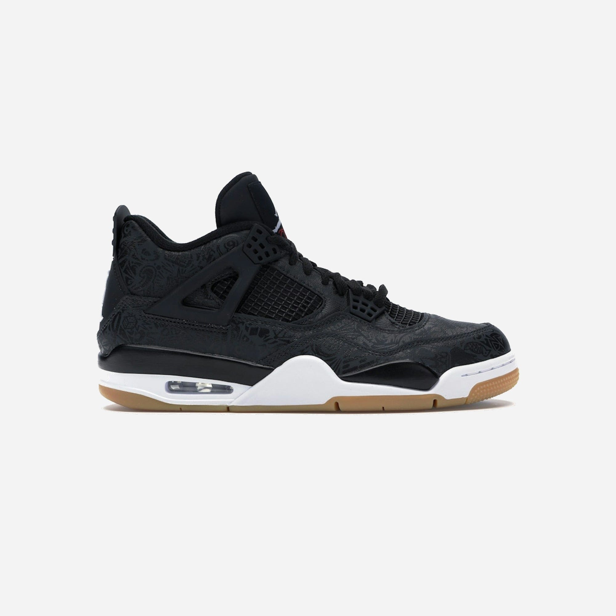 Nike Air Jordan 4 Retro Laser Black Gum