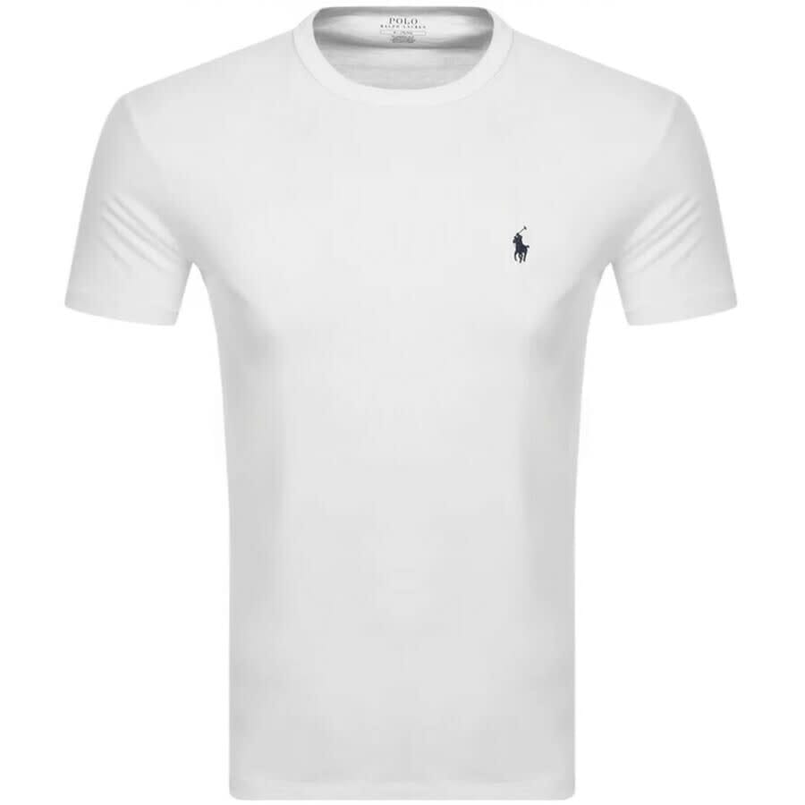 Ralph Lauren Crew Neck T Shirt White