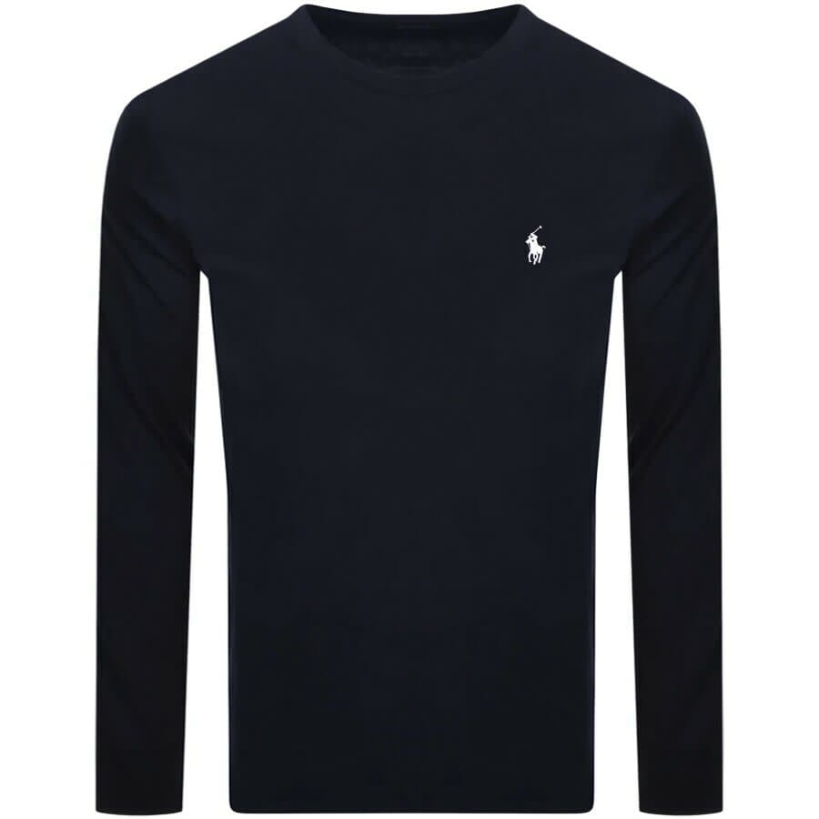 Ralph Lauren Long Sleeved T Shirt Navy