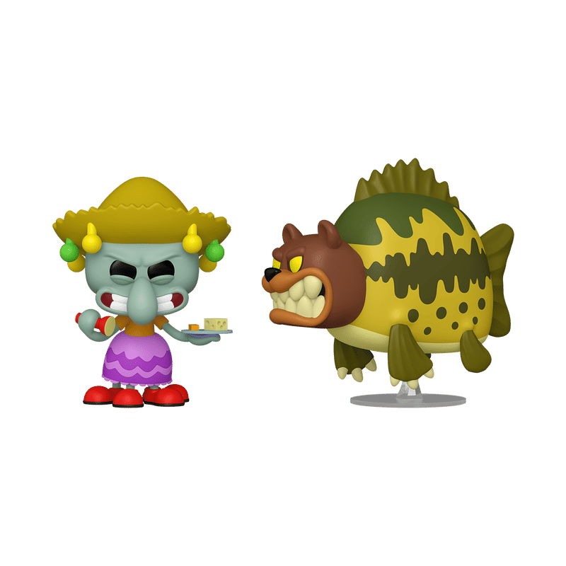Pop! Squidward & Sea Bear 2-Pack