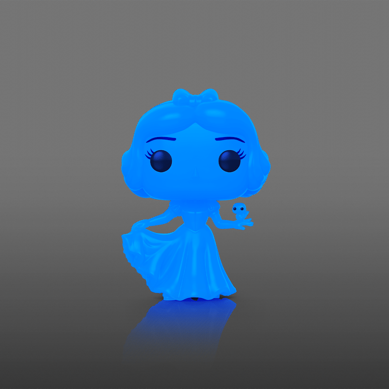 Pop! Snow White (Translucent Blue) (Glow) with Pop! Protector