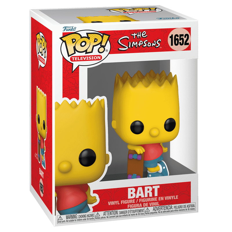 Pop! Bart Simpson with Skateboard