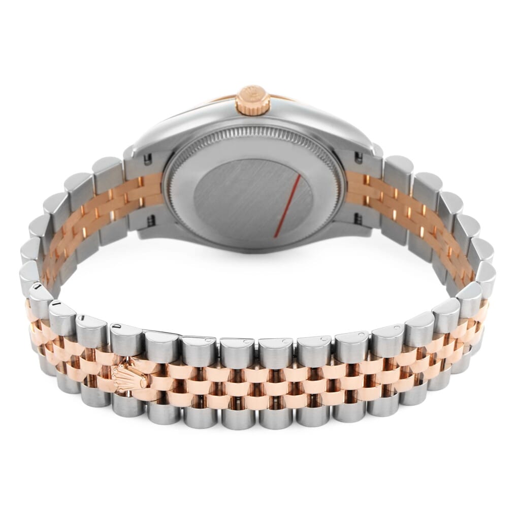 Datejust (Reference 278271). A 31mm stainless steel rose gold automatic wristwatch with date. 2021