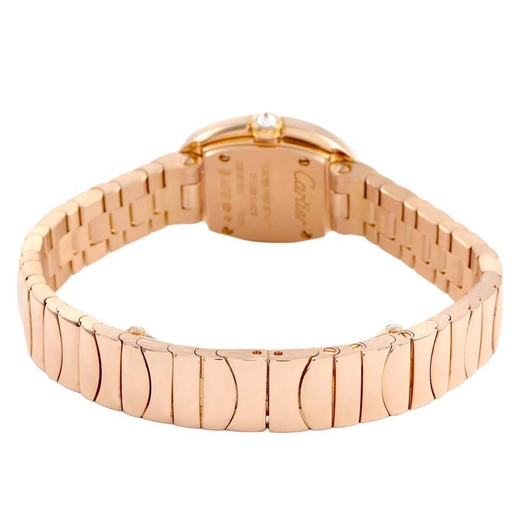 Baignoire Mini (Reference WB520026). A 25.3mm rose gold diamond-set quartz wristwatch.