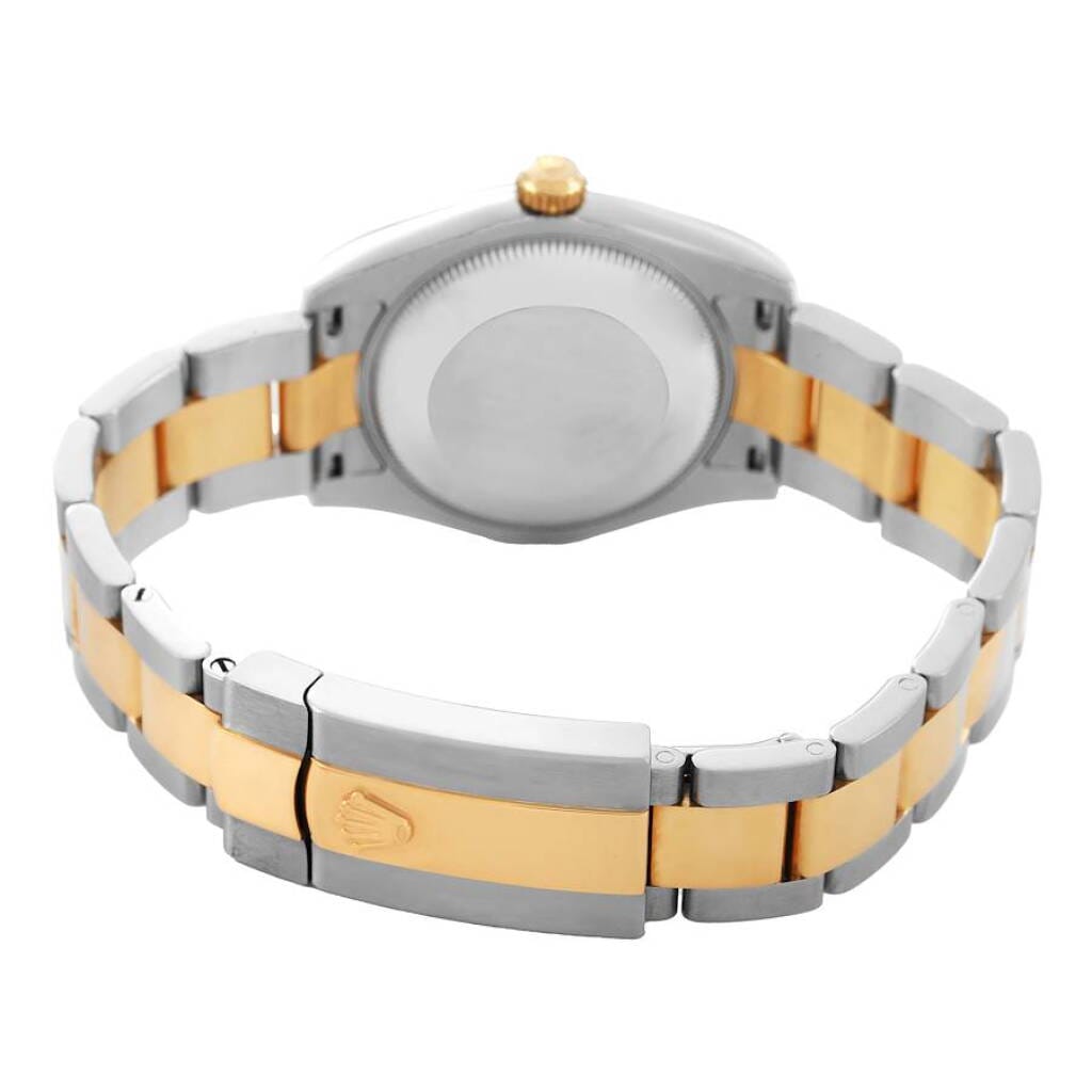 Datejust (Reference 178273). A 31mm yellow gold stainless steel automatic wristwatch with date. 2017