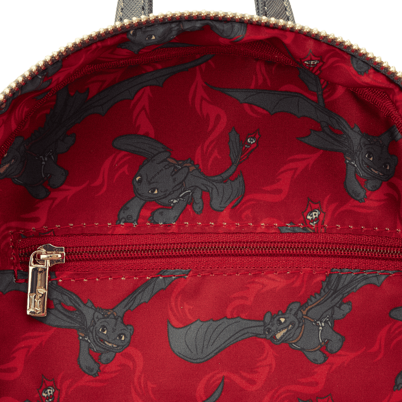 How to Train Your Dragon Toothless Cosplay Mini Backpack