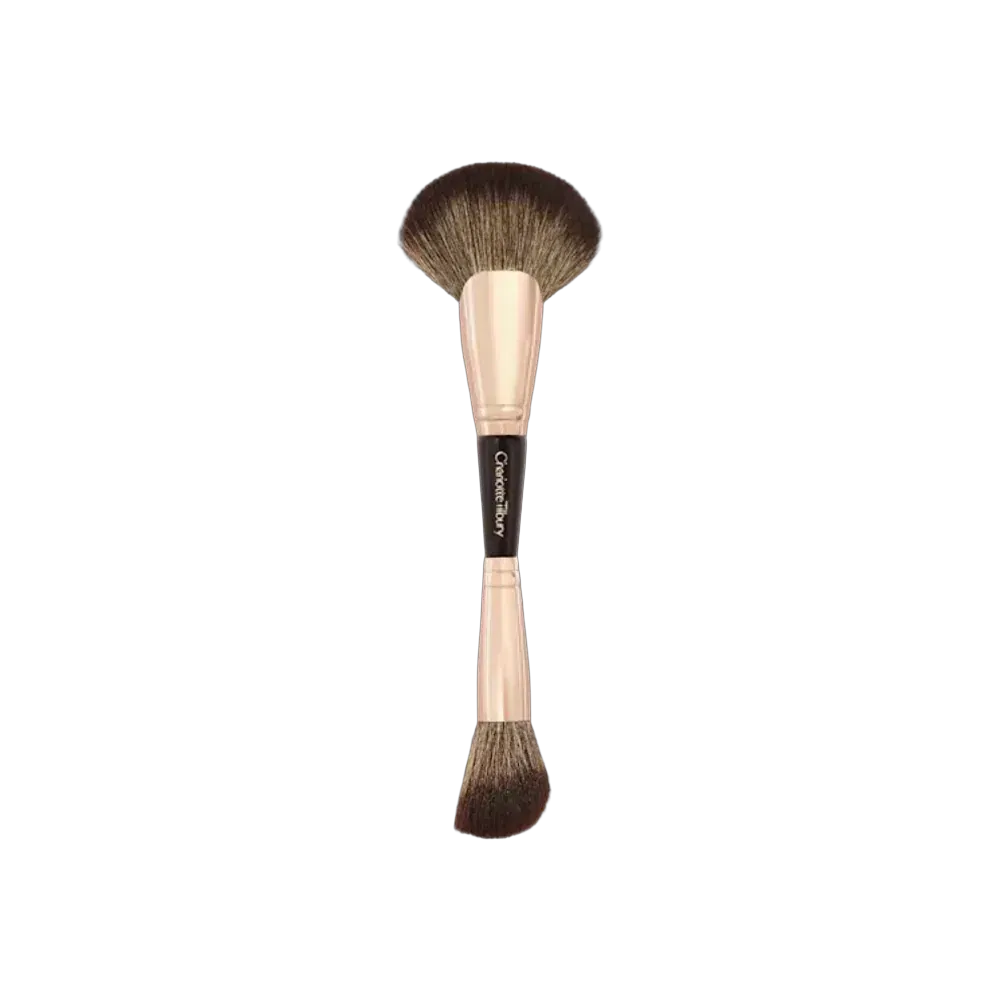 Charlotte Tilbury Airbrush Flawless Easy Soft Blur Bronzer + Blusher Brush