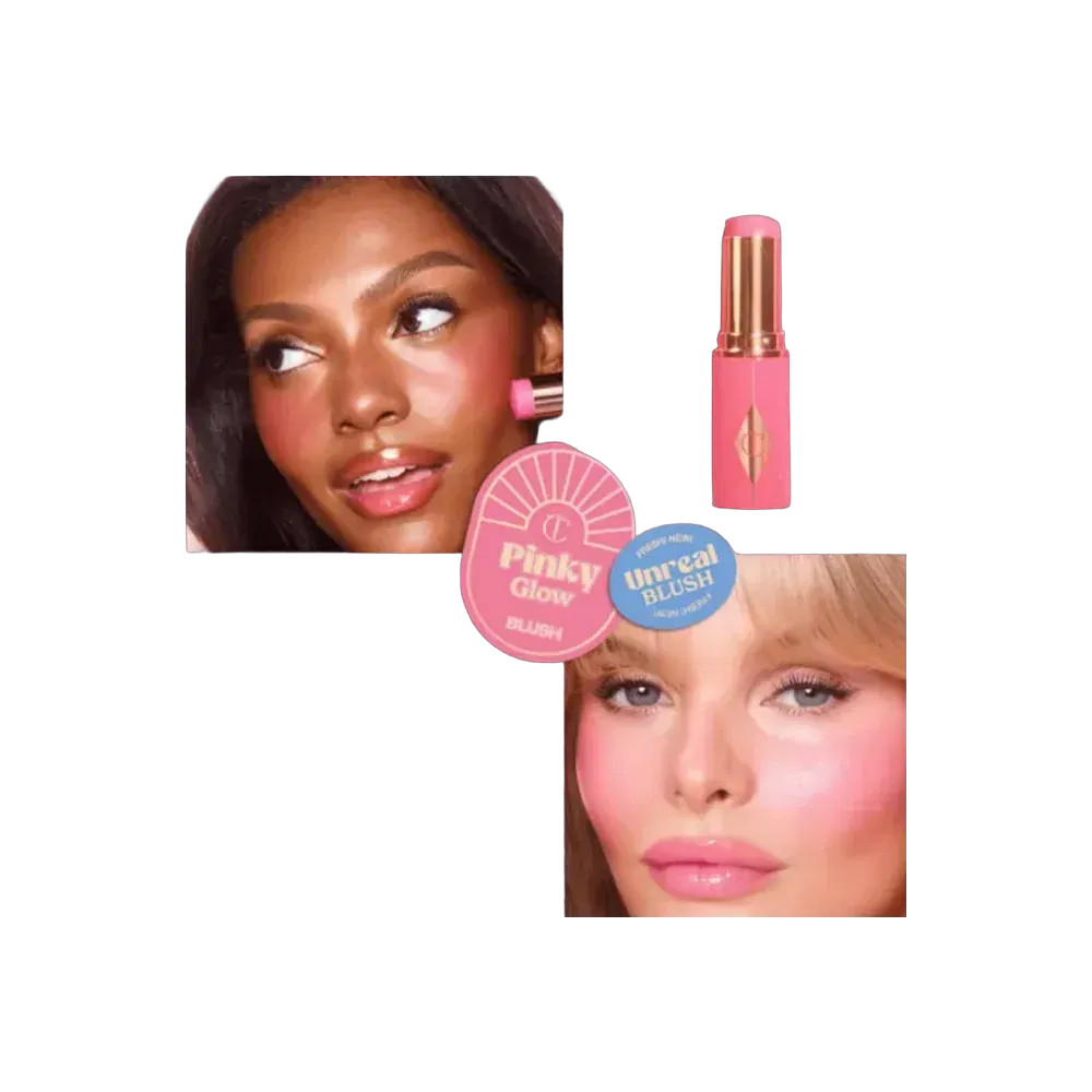 Charlotte Tilbury Mini Unreal Blush Healthy Glow Stick - Pinky Glow