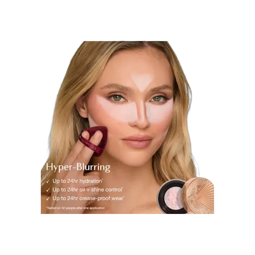Charlotte Tilbury Airbrush Flawless Blur Loose Powder Brightening Pink