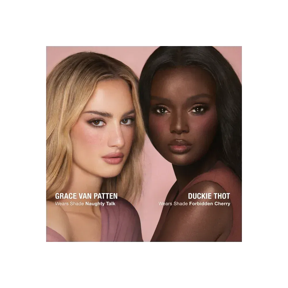 Charlotte Tilbury Pillow Talk Airbrush Flawless Blush Blur Naughty Talk