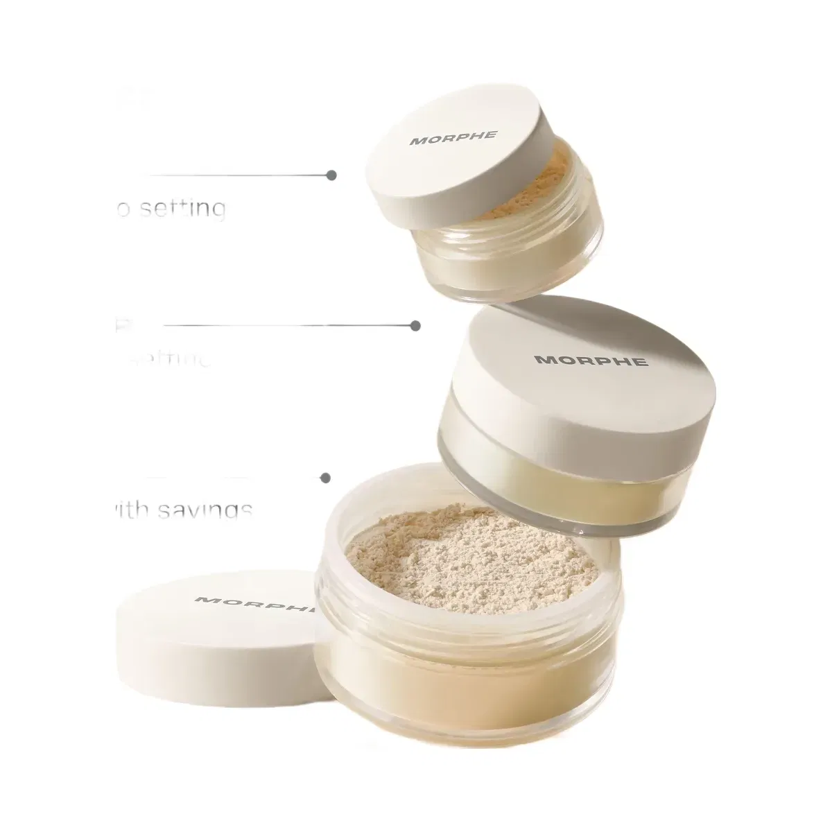 Morphe Jumbo Bake & Set Setting Powder - Translucent