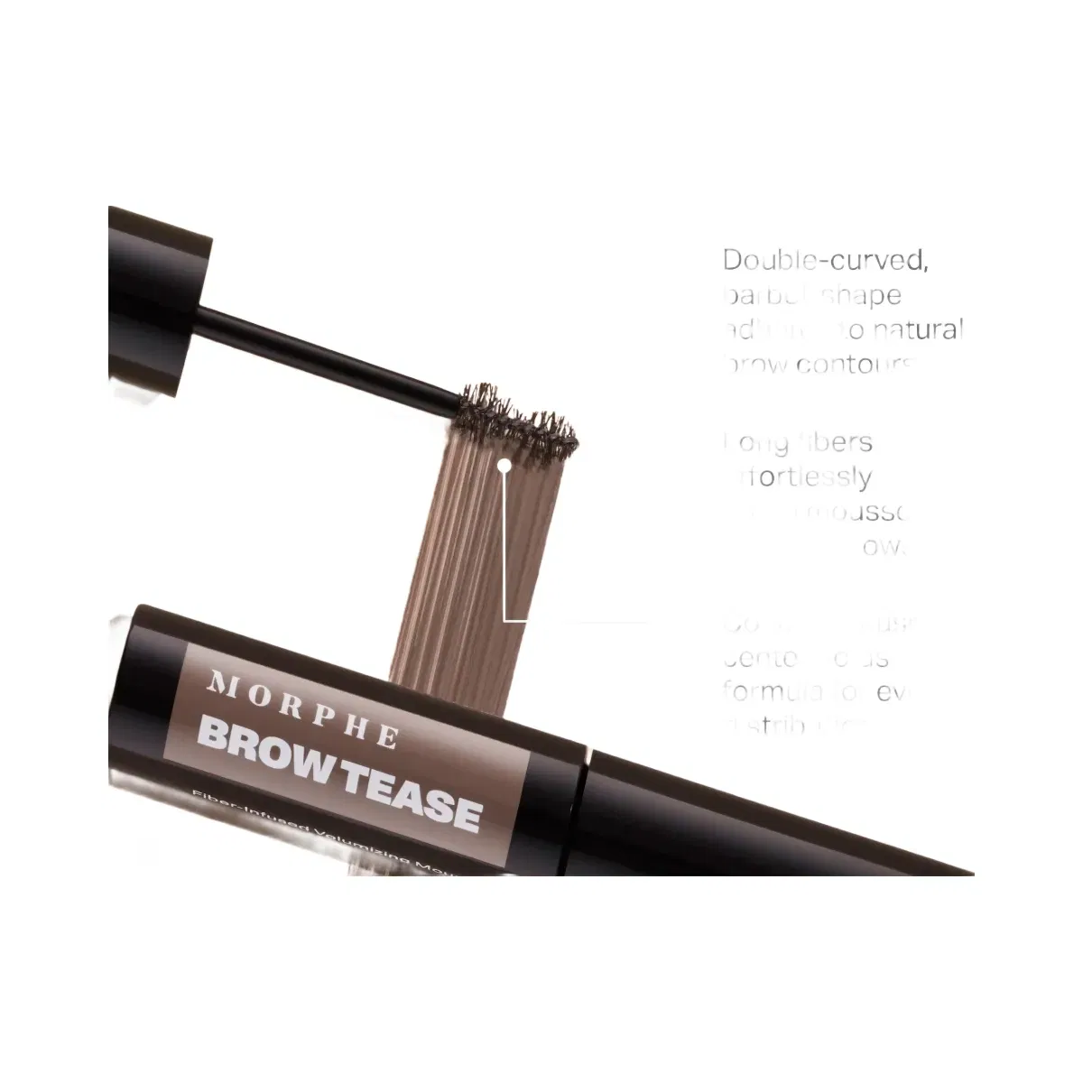Morphe Brow Tease Fiber-Infused Volumizing Mousse