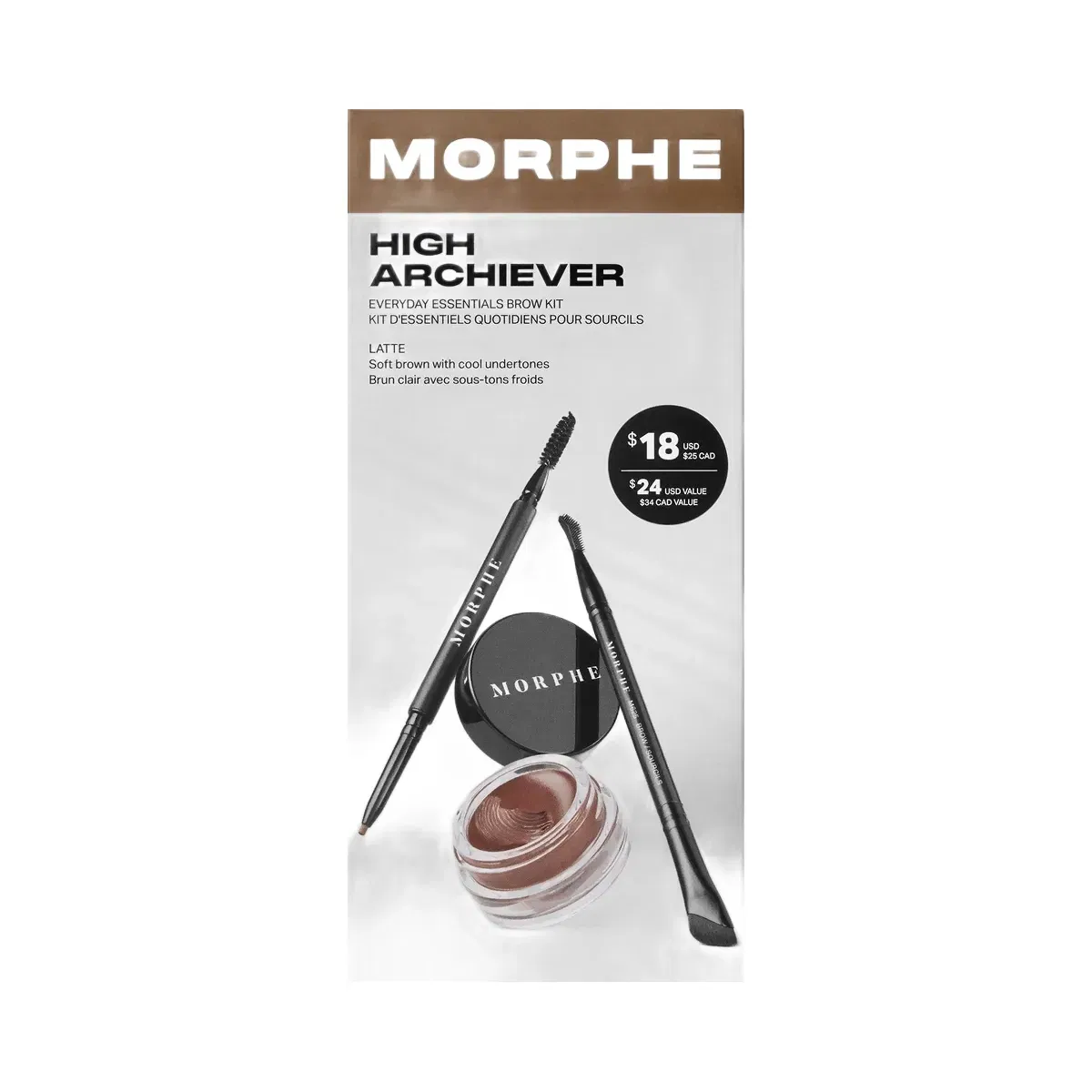 Morphe High Archiever Everyday Essentials Brow Kit
