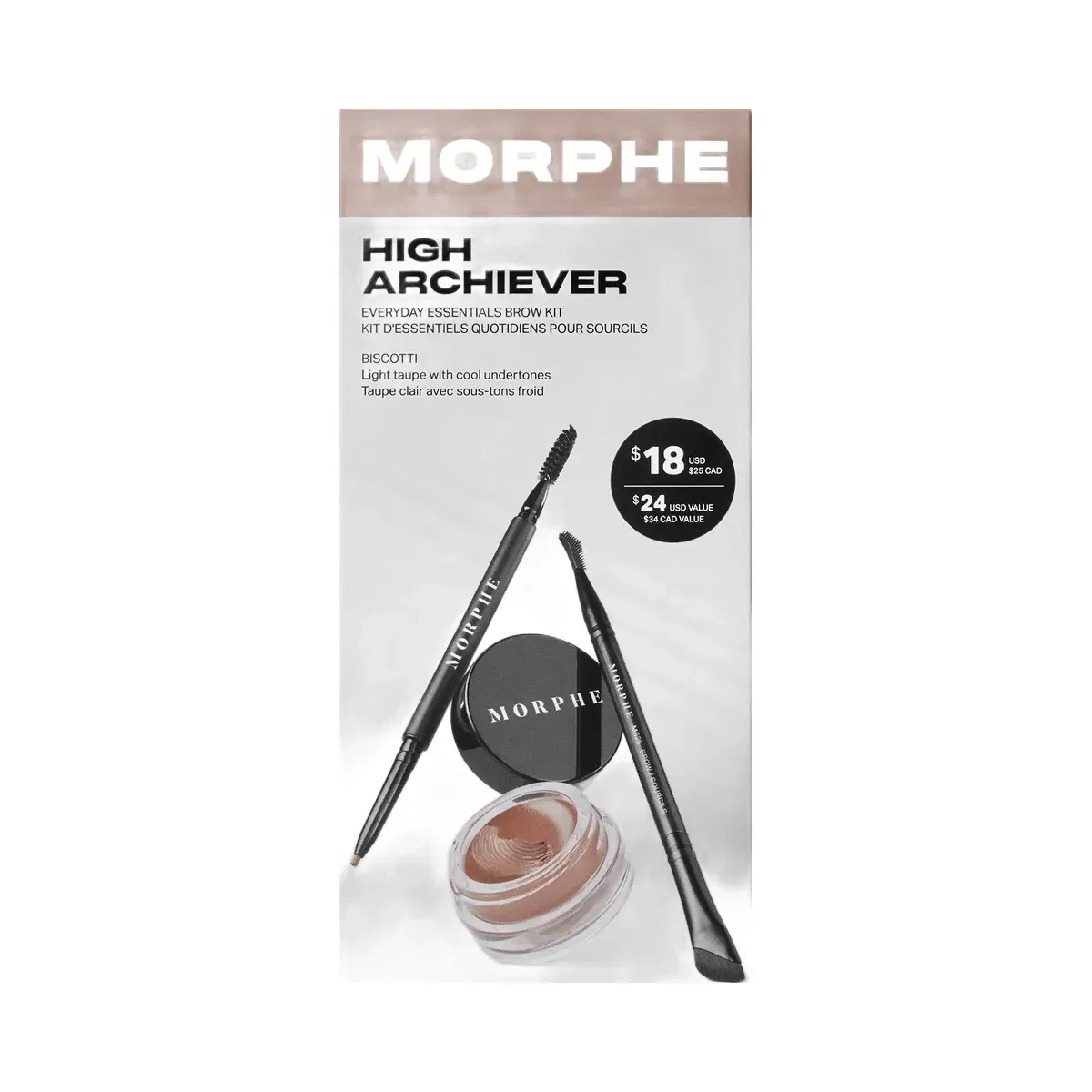 Morphe High Archiever Everyday Essentials Brow Kit