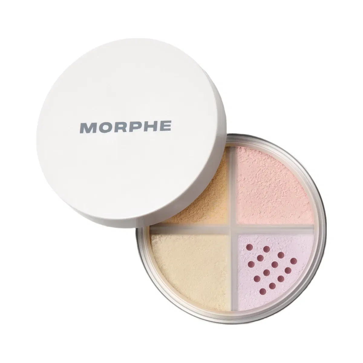Morphe Bake & Set Loose Powder Quad & Brush Duo