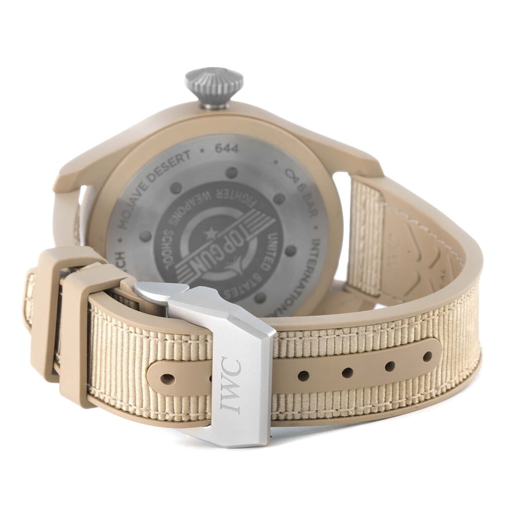 Big Pilot's TOP GUN 'Mojave Desert' (Reference IW506003). A 46mm ceramic automatic wristwatch with date and power reserve. 2023