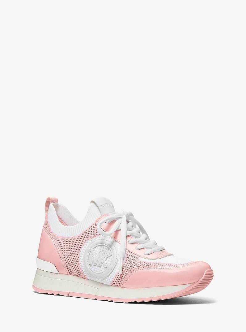 Jenkins Two-Tone Stretch Knit Trainer