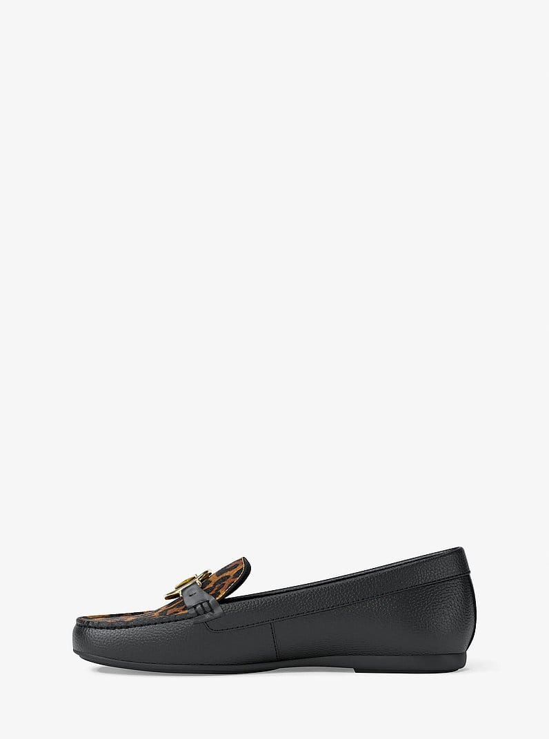 Fulton Leopard Print Calf Hair Loafer