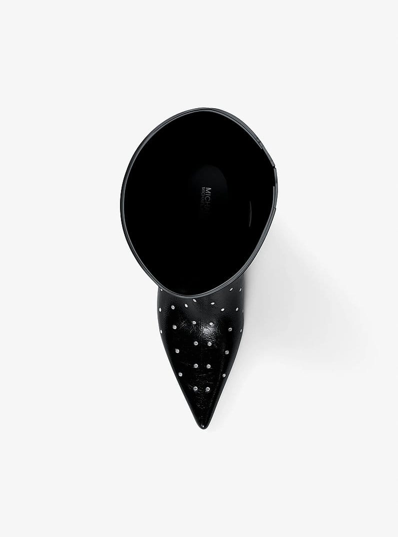 Nalia Studded Kitten Heel Boot