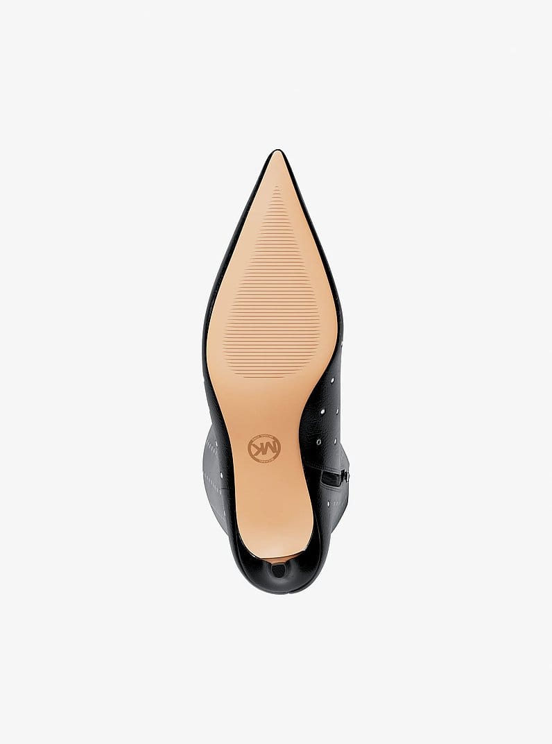 Nalia Studded Kitten Heel Boot