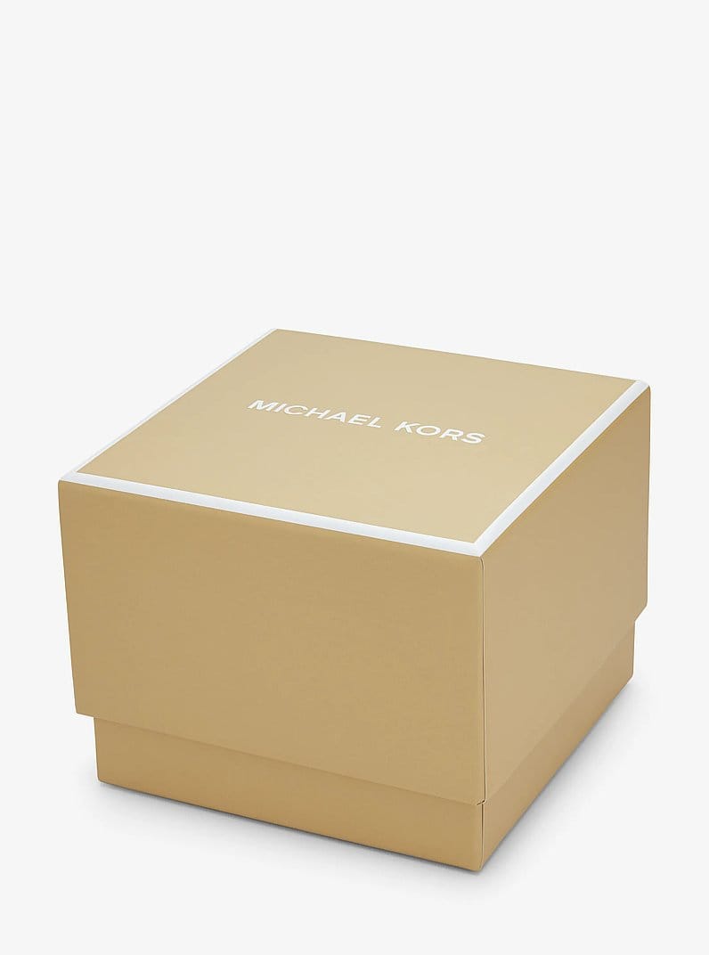 Pavé Logo Engraved Jewelry Gift Set