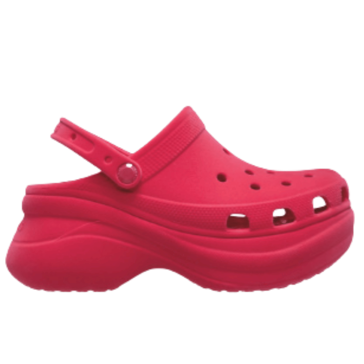 Crocs Classic Bae Clog - Dragon Fruit Pink Platform Clogs