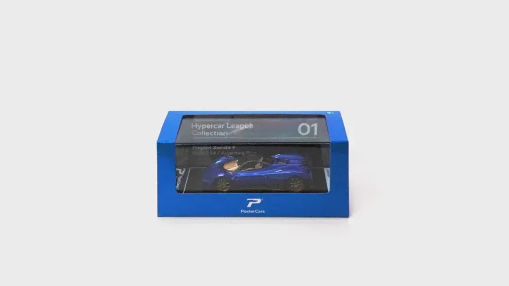 H01 - Pagani Zonda F (Argentina Blue)