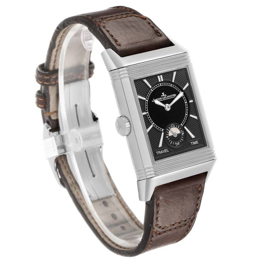 Reverso Duoface (Reference Q3848422). A 47mm stainless steel manual wind wristwatch second independent time zone with a 24-hour day/night indicator. 2020
