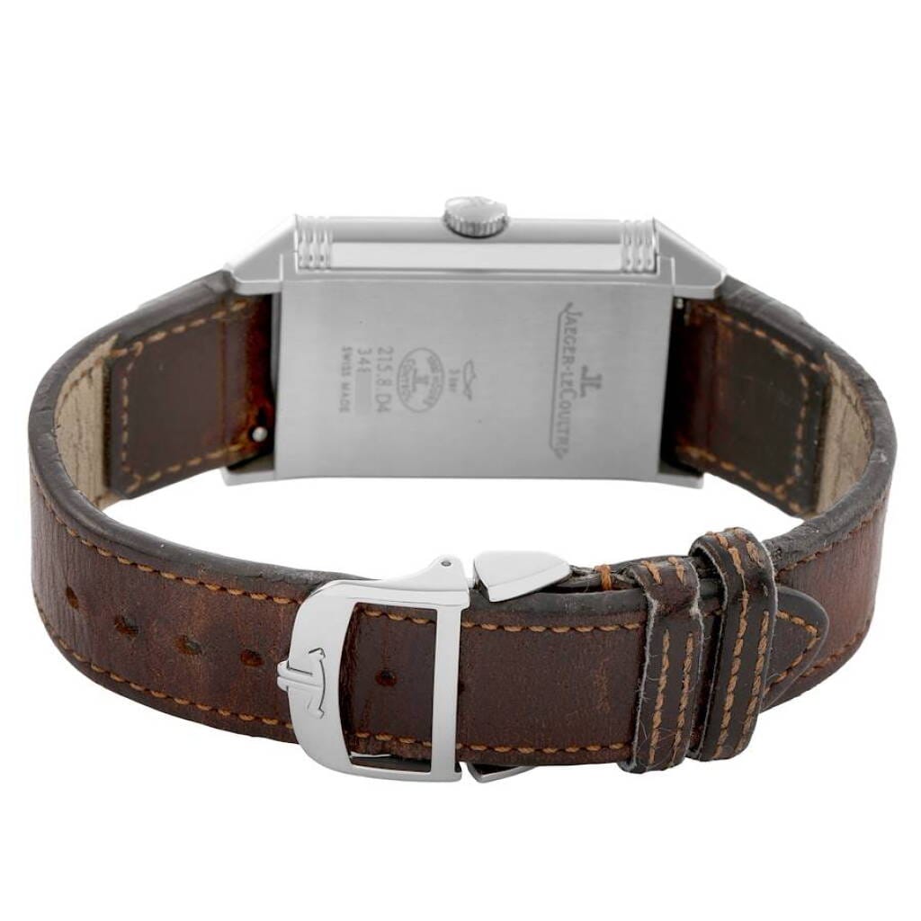 Reverso Duoface (Reference Q3848422). A 47mm stainless steel manual wind wristwatch second independent time zone with a 24-hour day/night indicator. 2020