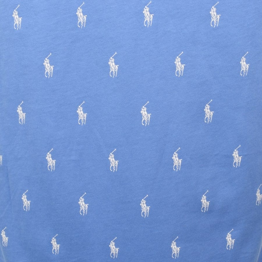 Ralph Lauren Lounge Crew Neck T Shirt Blue