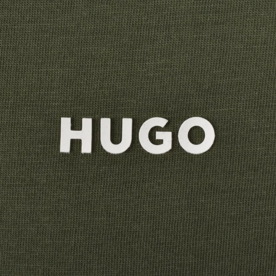 HUGO Dero222 T Shirt Green