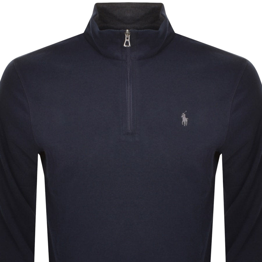 Ralph Lauren Half Zip Sweatshirt Navy