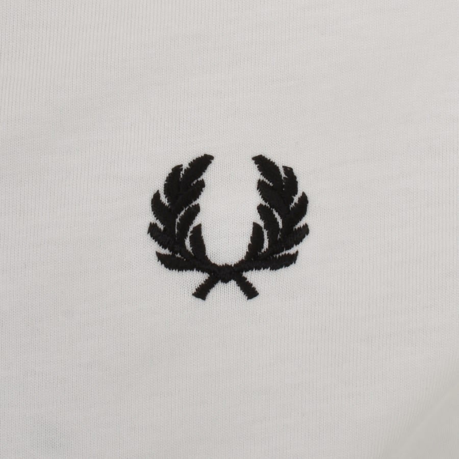 Fred Perry Crew Neck T Shirt White