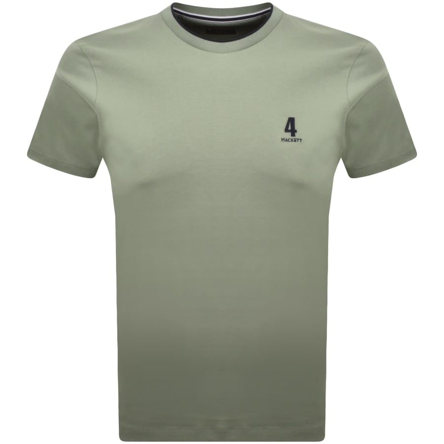 Hackett Heritage Number T Shirt Green