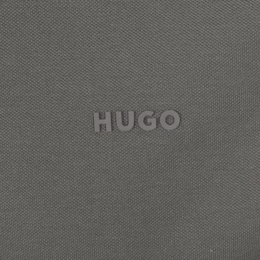 HUGO Donos 222 Polo T Shirt Dark Grey
