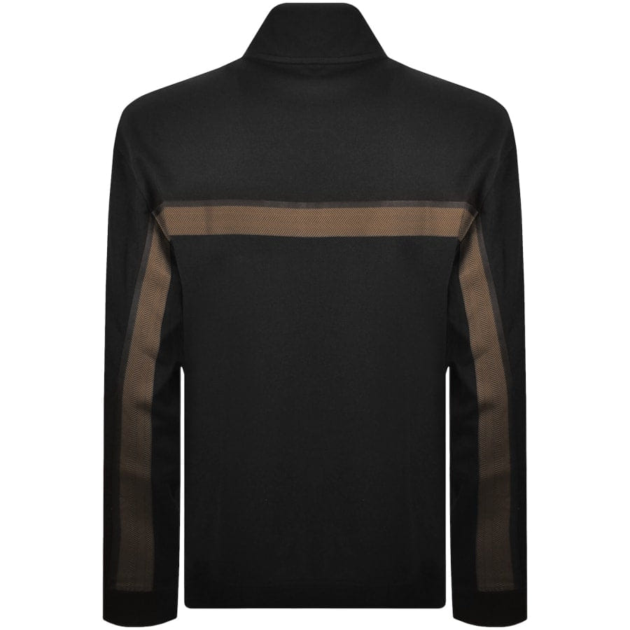 HUGO Full Zip Dingmoor Sweatshirt Black