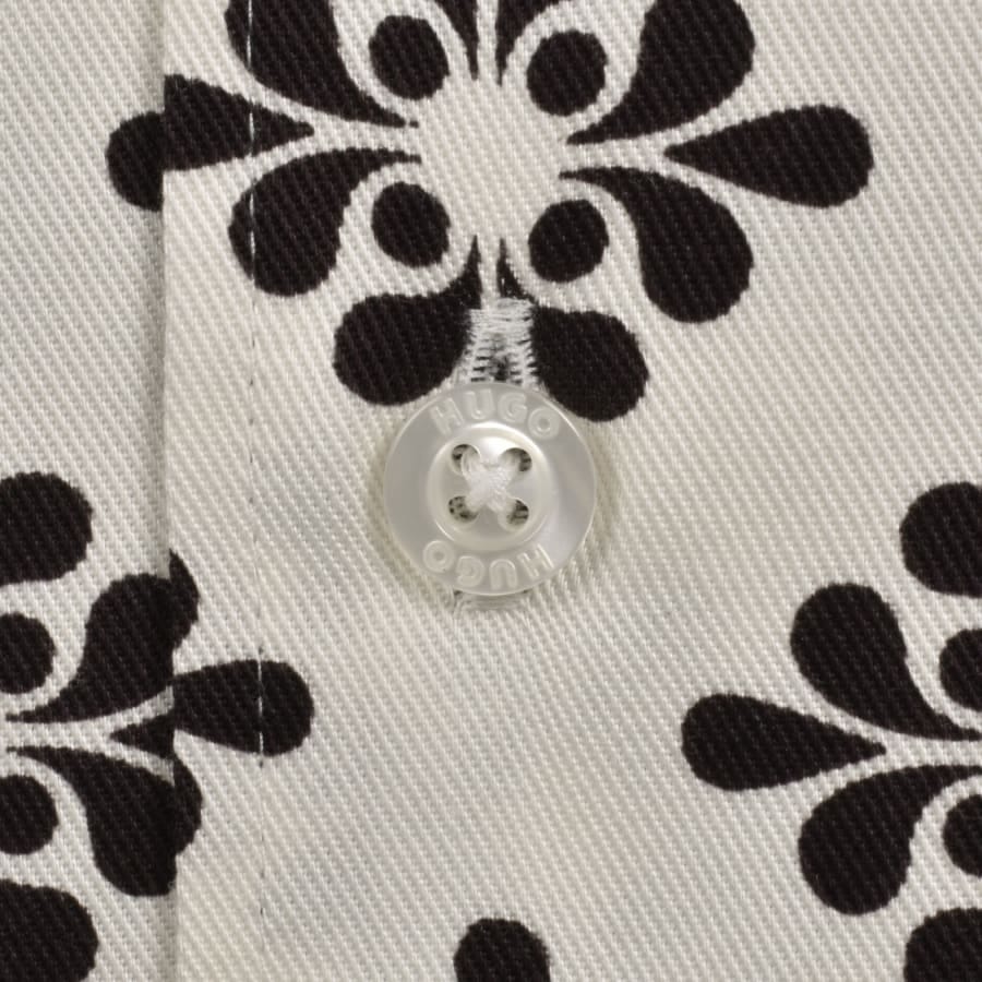 HUGO Oversized Short Sleeve Espino Shirt White