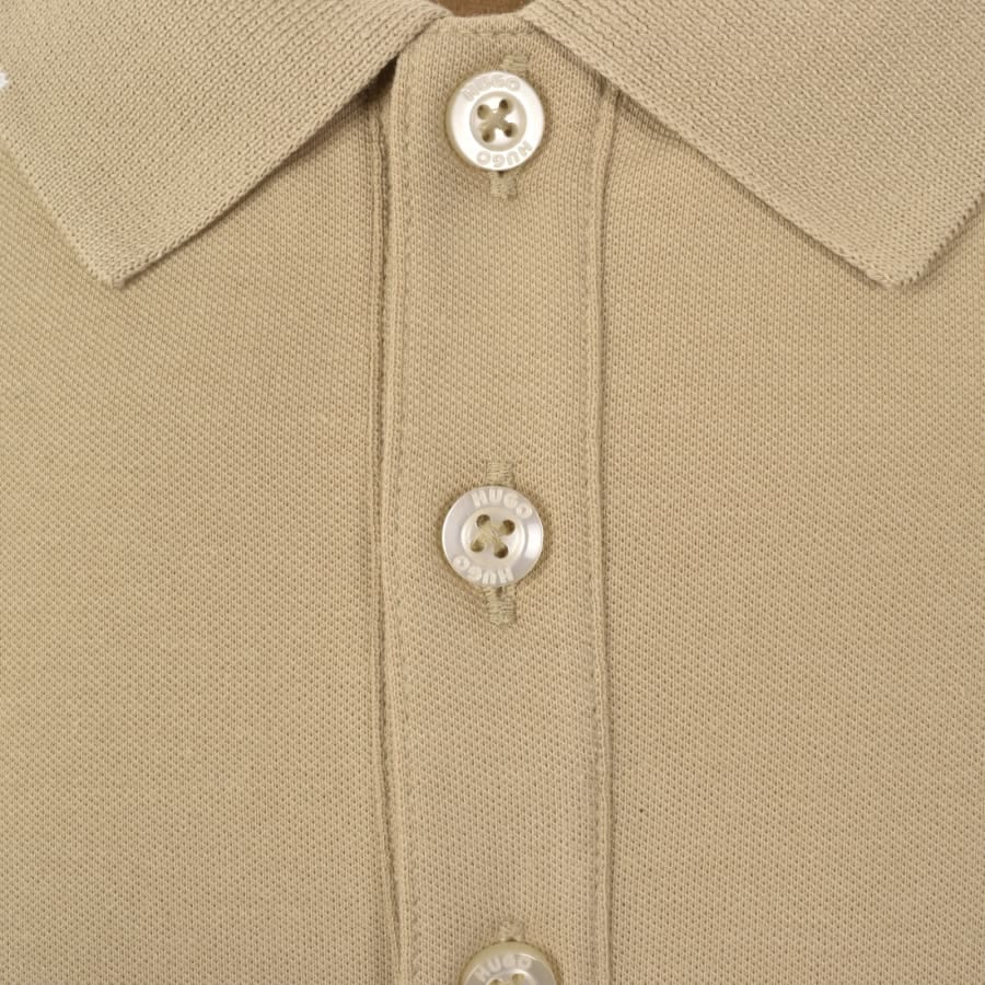 HUGO Dinoso 222 Polo T Shirt Beige