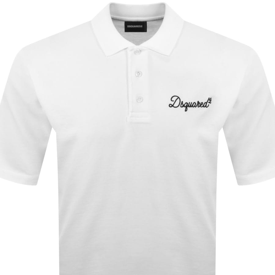 DSQUARED2 Polo T Shirt White