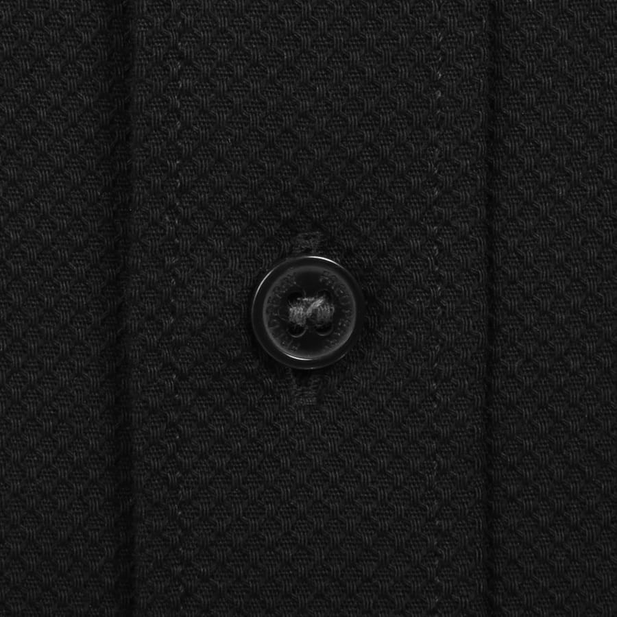 Fred Perry Pique Polo Collar Shirt Black