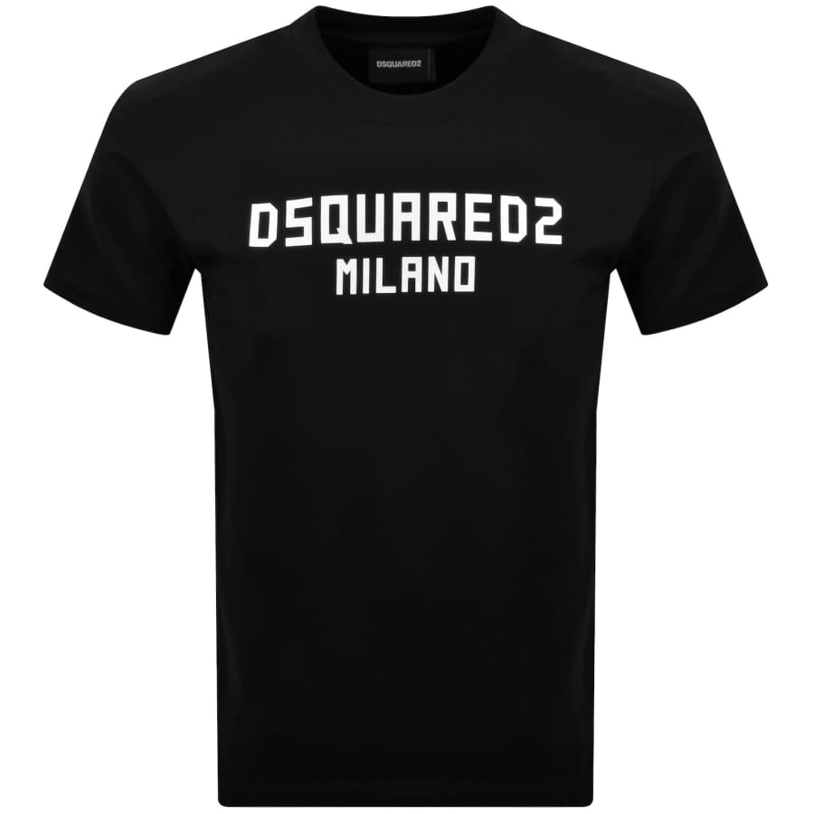 DSQUARED2 Logo Cool Fit T Shirt Black