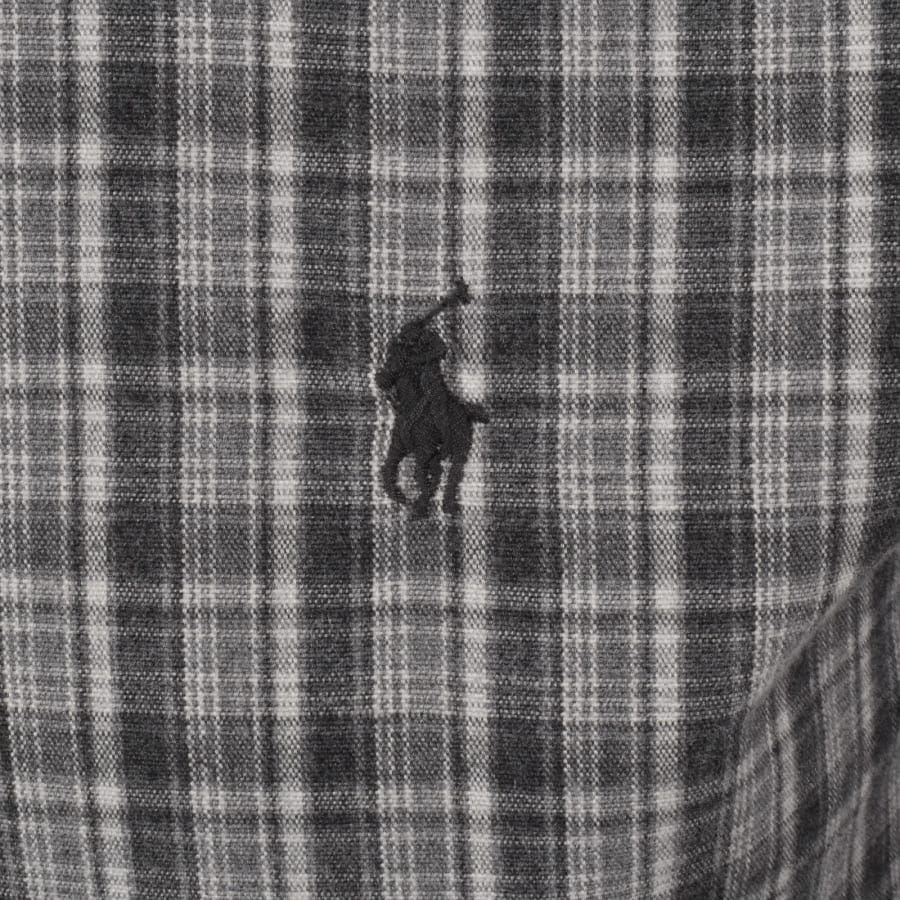 Ralph Lauren Long Sleeve Check Shirt Grey