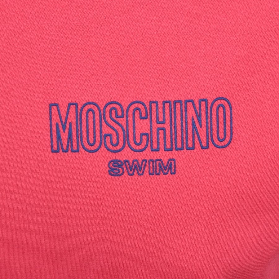 Moschino Swim T Shirt Pink