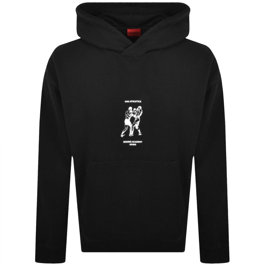 HUGO Duwrestie Hoodie Black