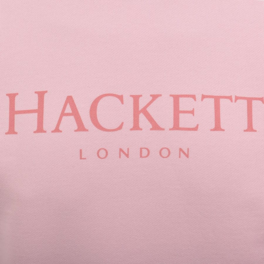 Hackett Heritage Crew Neck Sweatshirt Pink