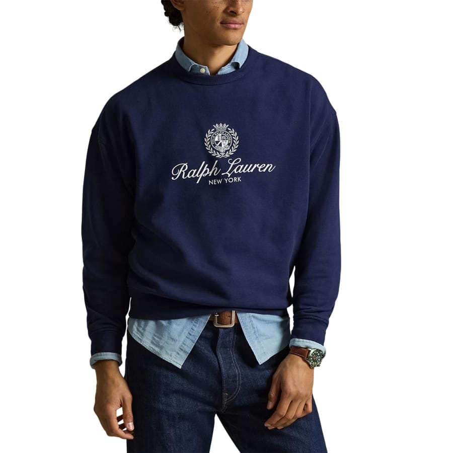 Ralph Lauren Logo Sweatshirt Newport Navy